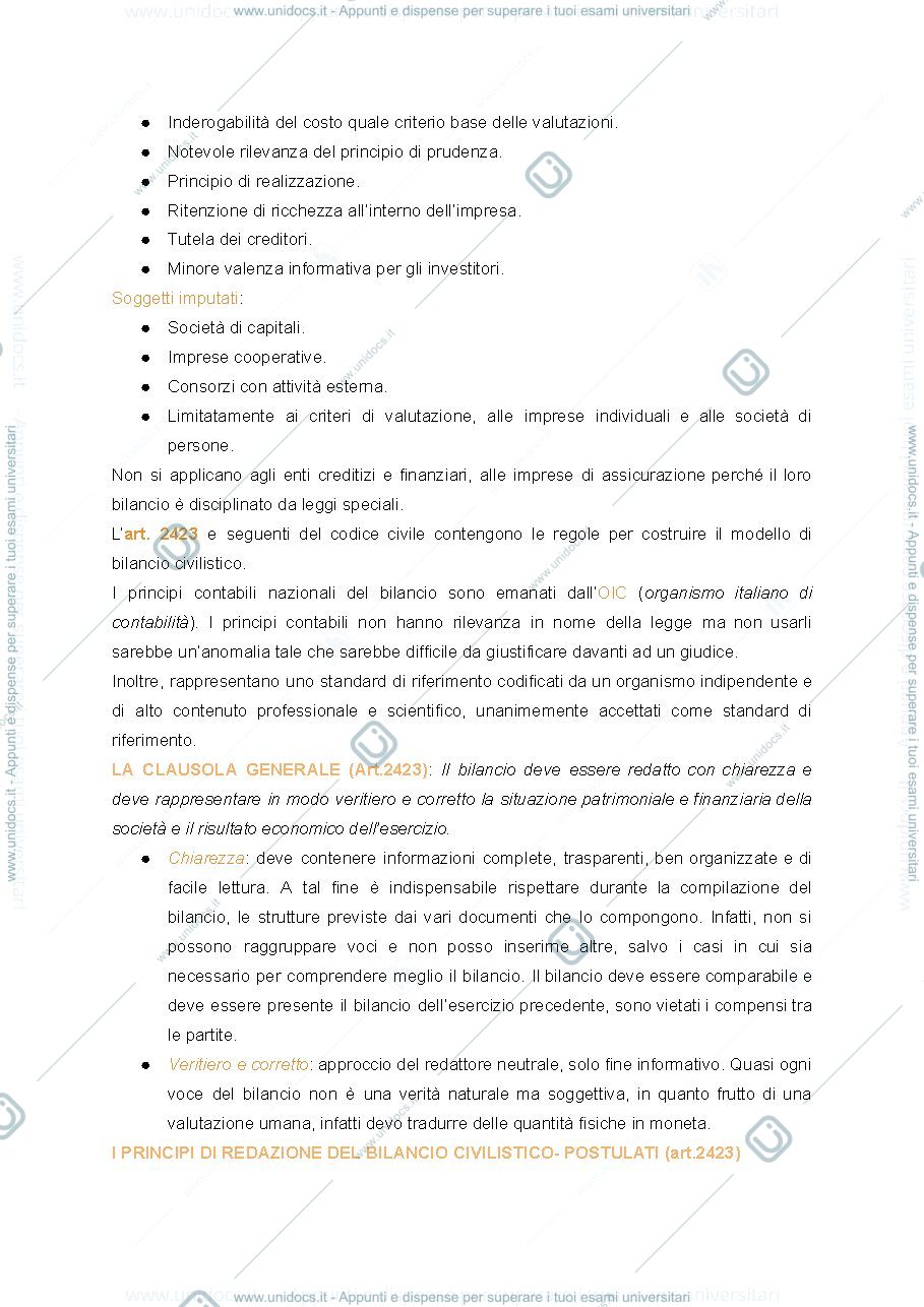 Anteprima pagina 3 — teoria ragioneria