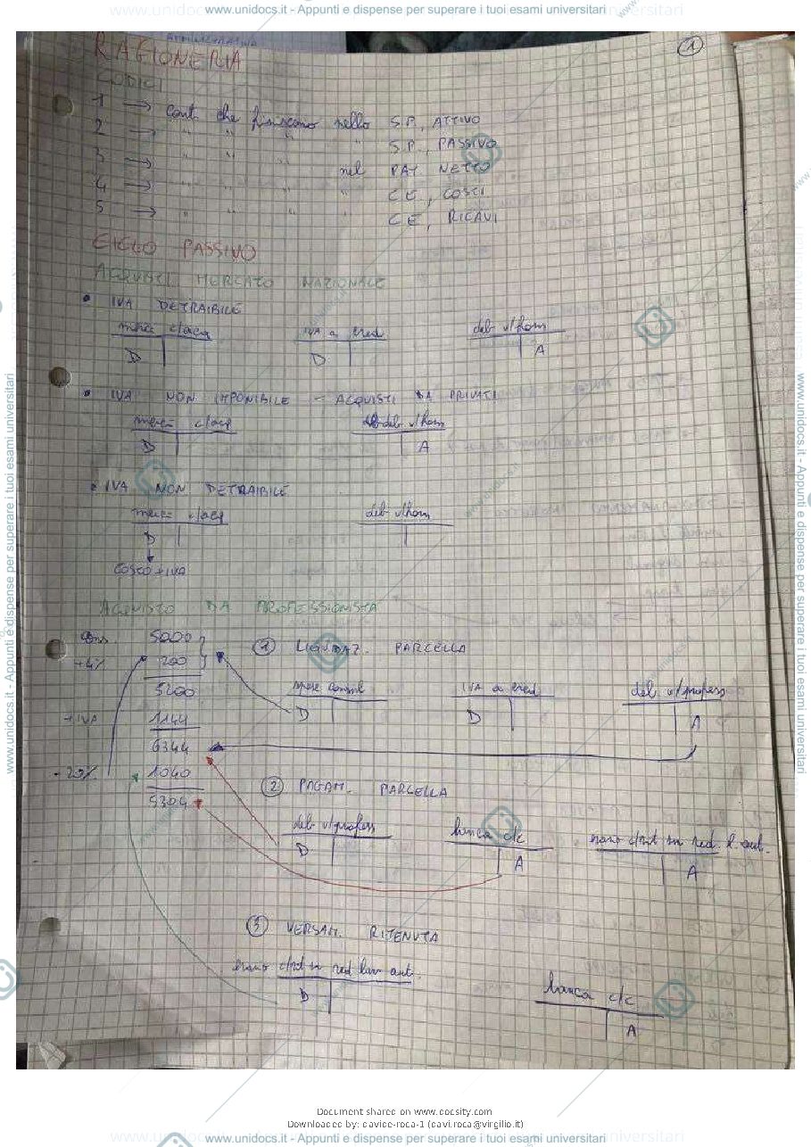Anteprima pagina 2 — scritture contabili ragioneria
