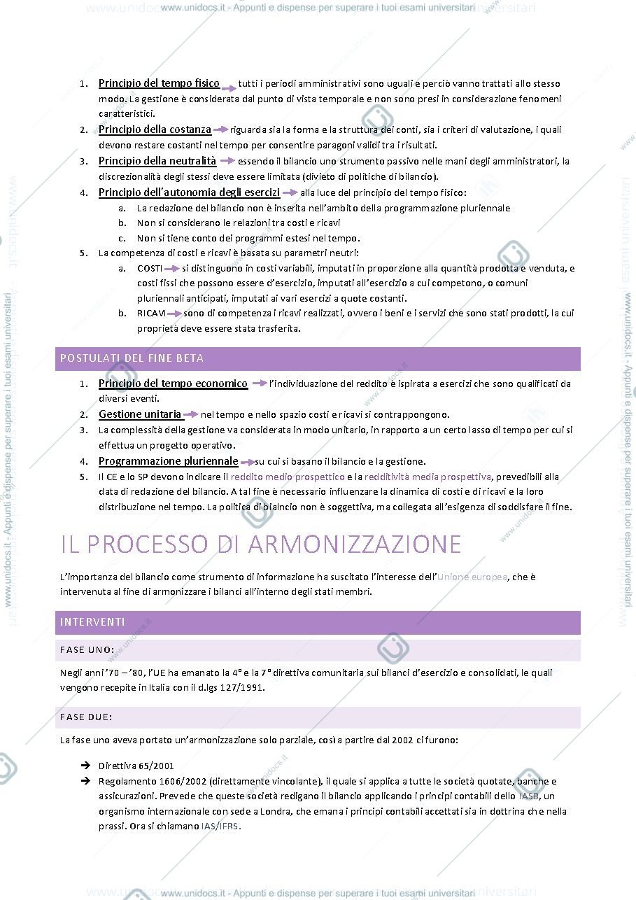 Anteprima pagina 2 — Appunti Ragioneria