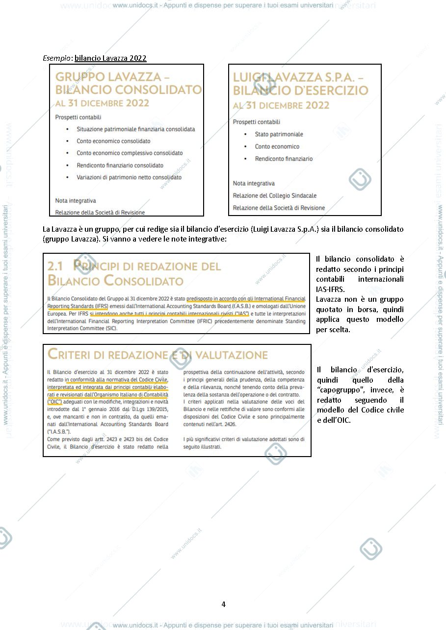 Anteprima pagina 4 — appunti di ragioneria