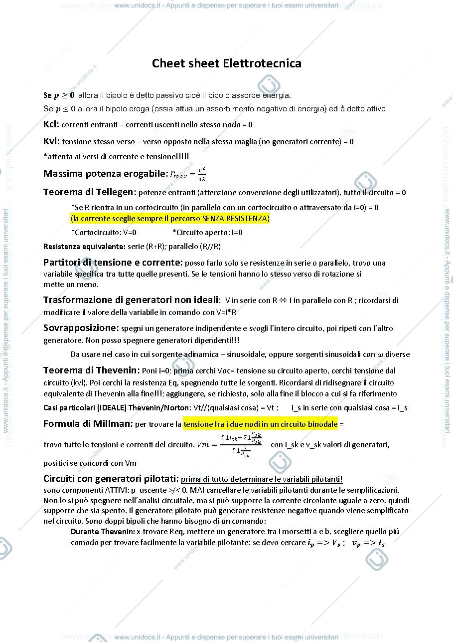 Anteprima pagina 1 — formulario elettronica