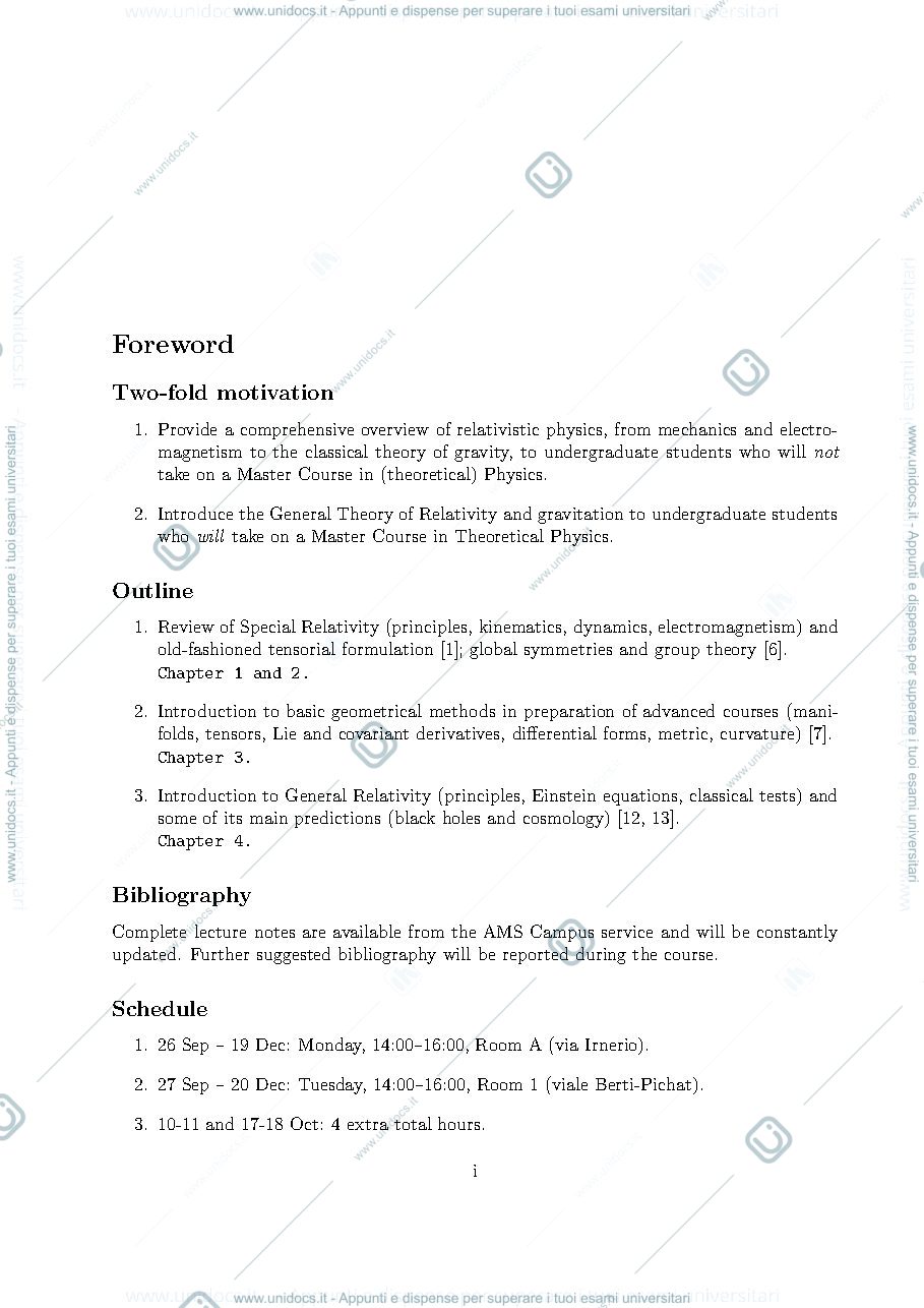 Anteprima pagina 2 — Dispense Relativital