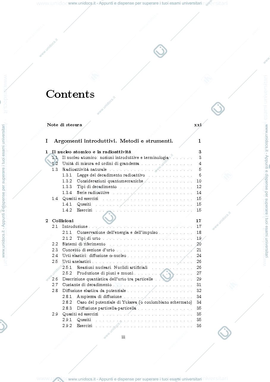 Anteprima pagina 3 — Fisica nucleare e subnucleare Napolitano/Merola