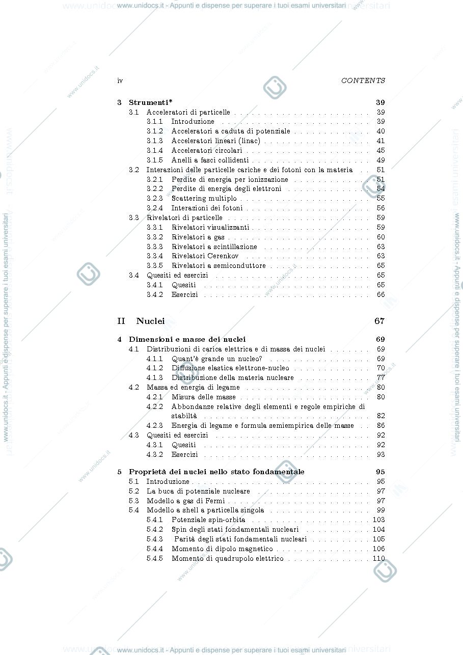 Anteprima pagina 4 — Fisica nucleare e subnucleare Napolitano/Merola