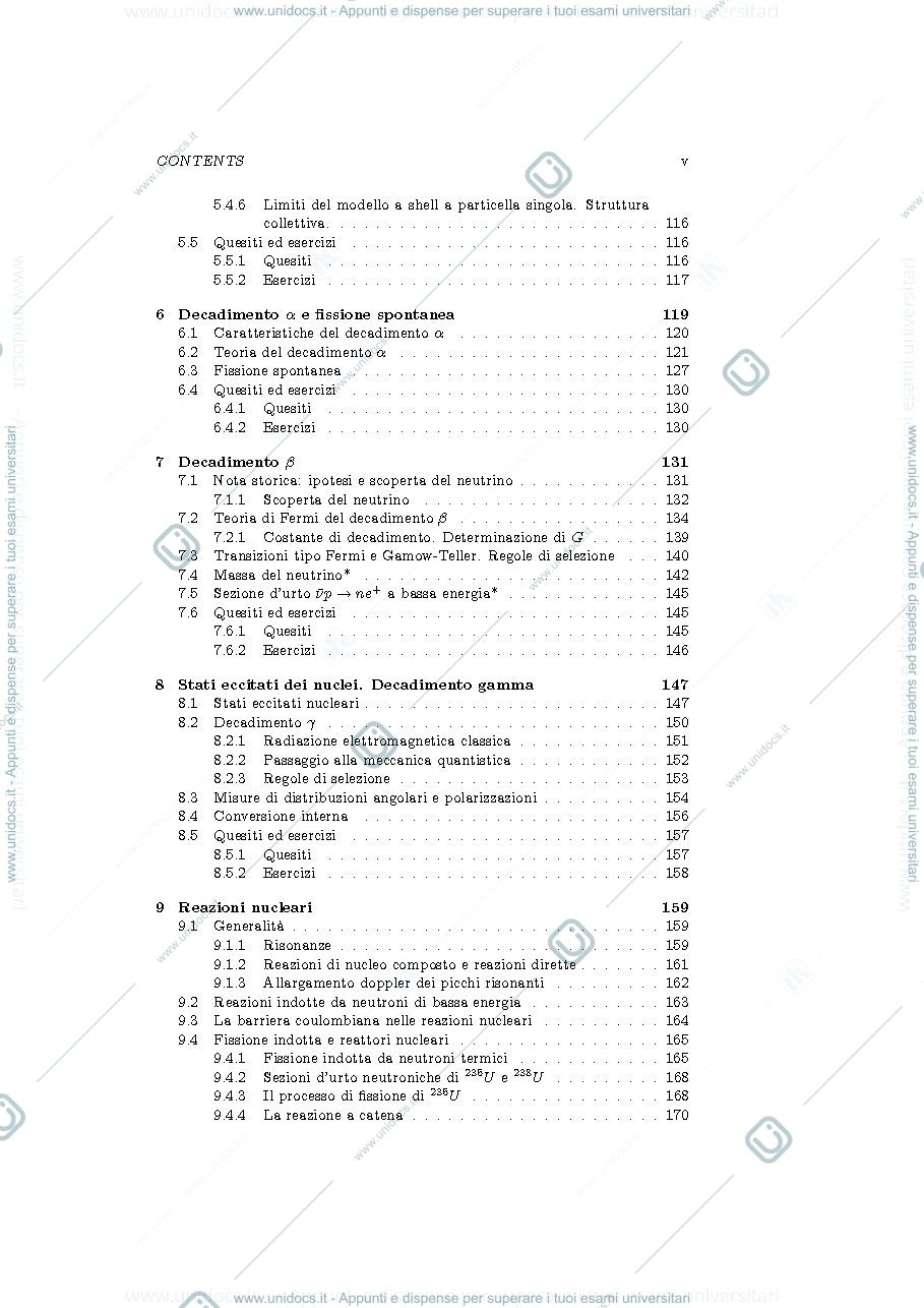 Anteprima pagina 5 — Fisica nucleare e subnucleare Napolitano/Merola