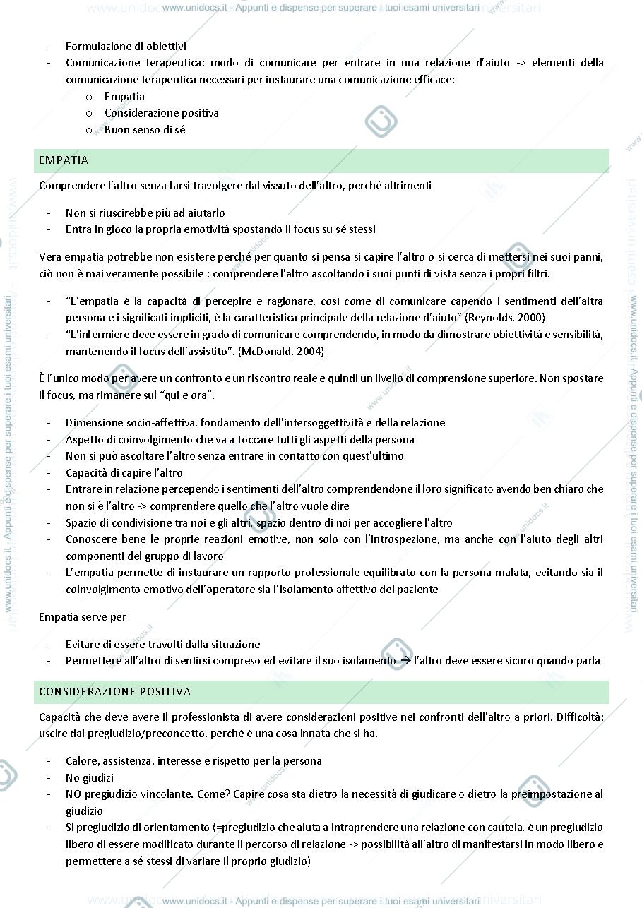Anteprima pagina 2 — RELAZIONE DI AIUTO ED EDUCAZIONE TERAPEUTICA