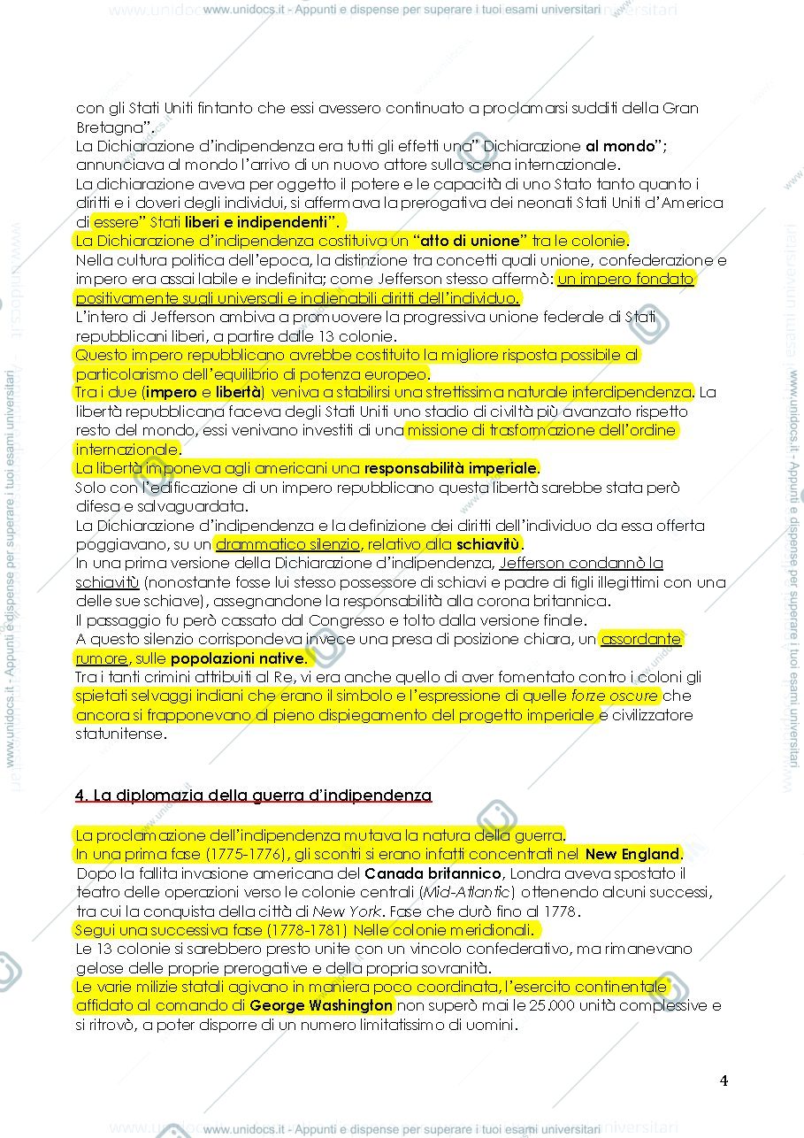Anteprima pagina 4 — Riassunto del Libro Libertà e Impero
