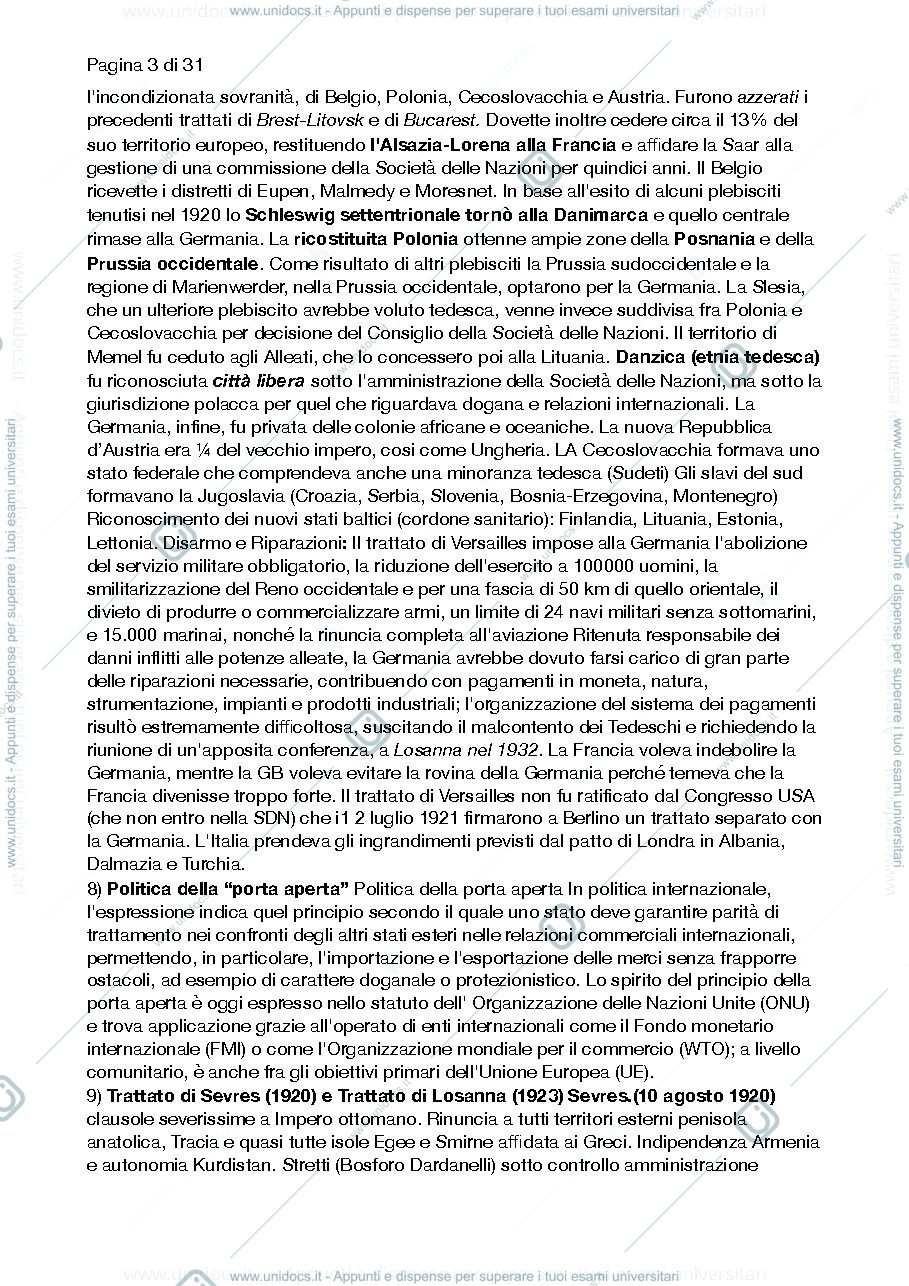 Anteprima pagina 3 — Storia delle relazioni internaziotornali 