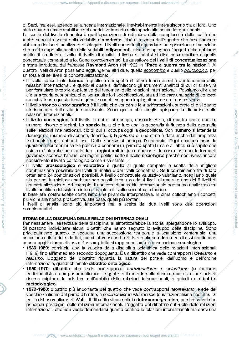 Anteprima pagina 4 — Relazioni internazionali 