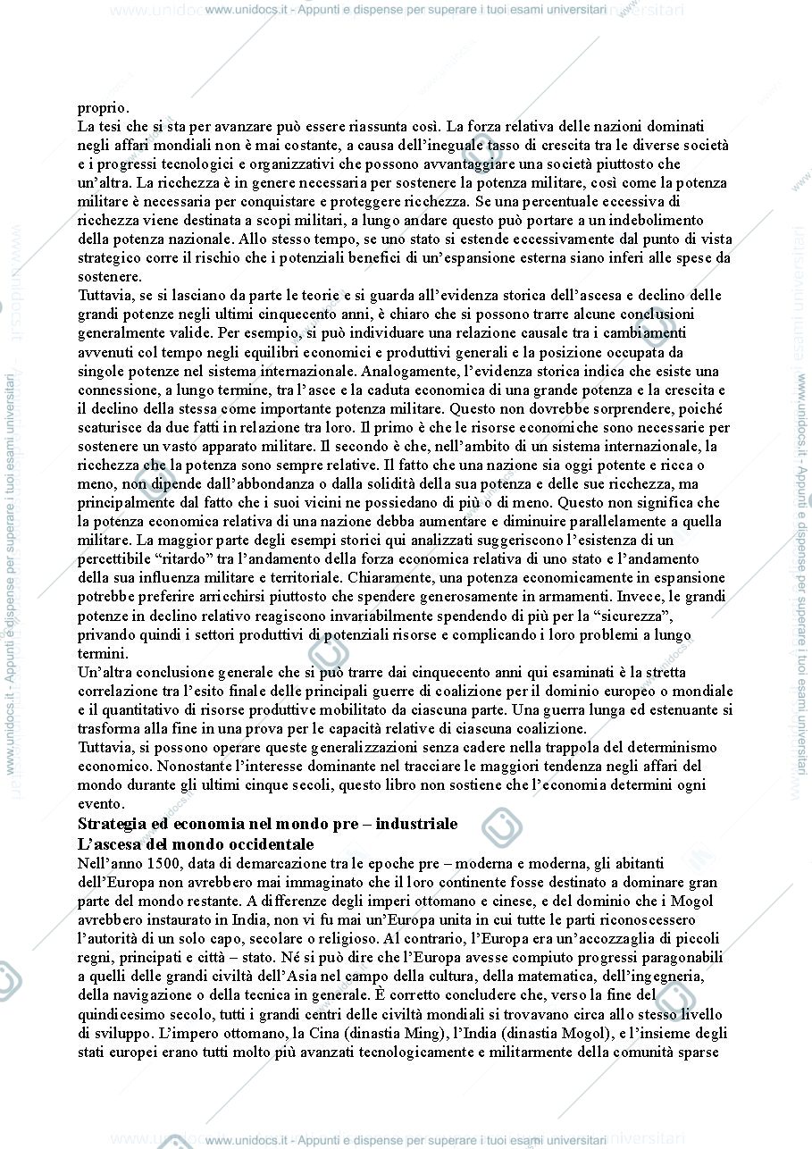 Anteprima pagina 3 — relazioni internazionali 