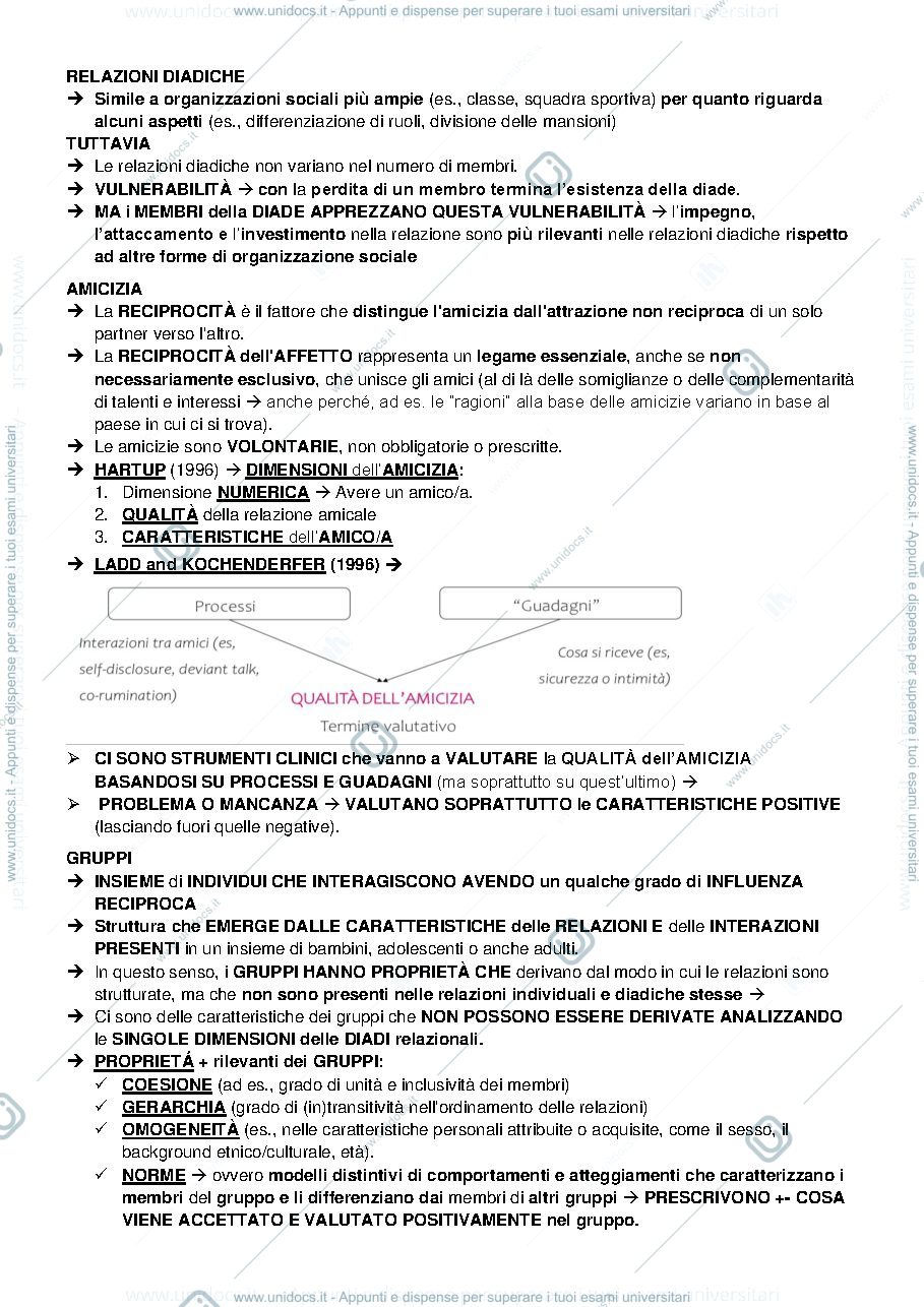 Anteprima pagina 3 — Appunti delle lezioni di Relazioni tra pari e interventi nella scuola