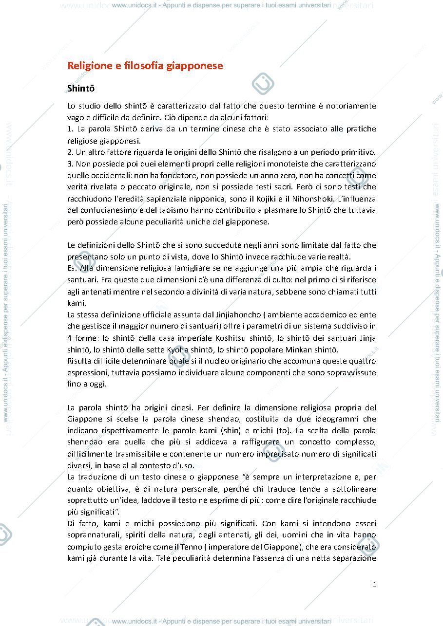Anteprima pagina 1 — Religione giappomese