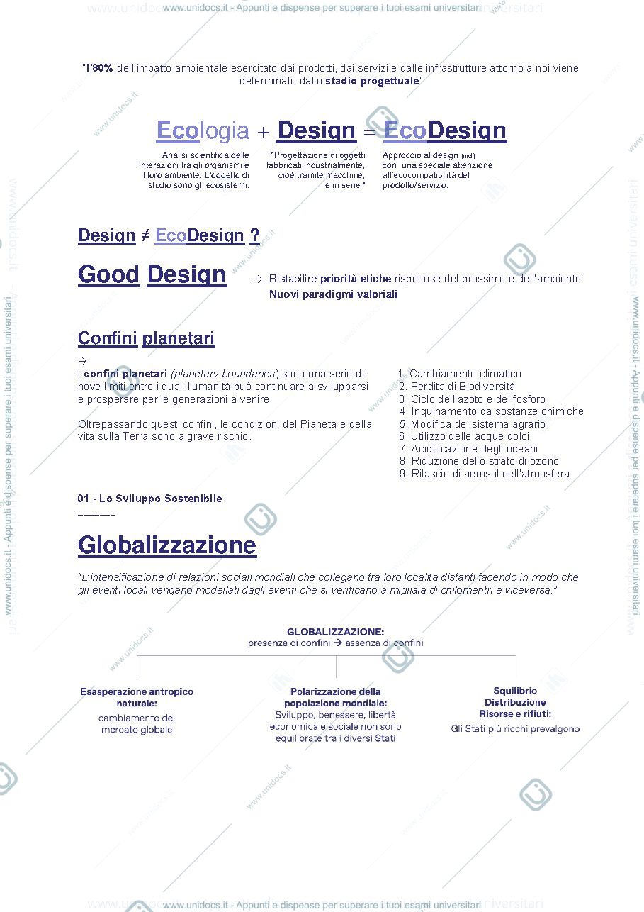 Anteprima pagina 1 — requisiti ambientali del prodotto