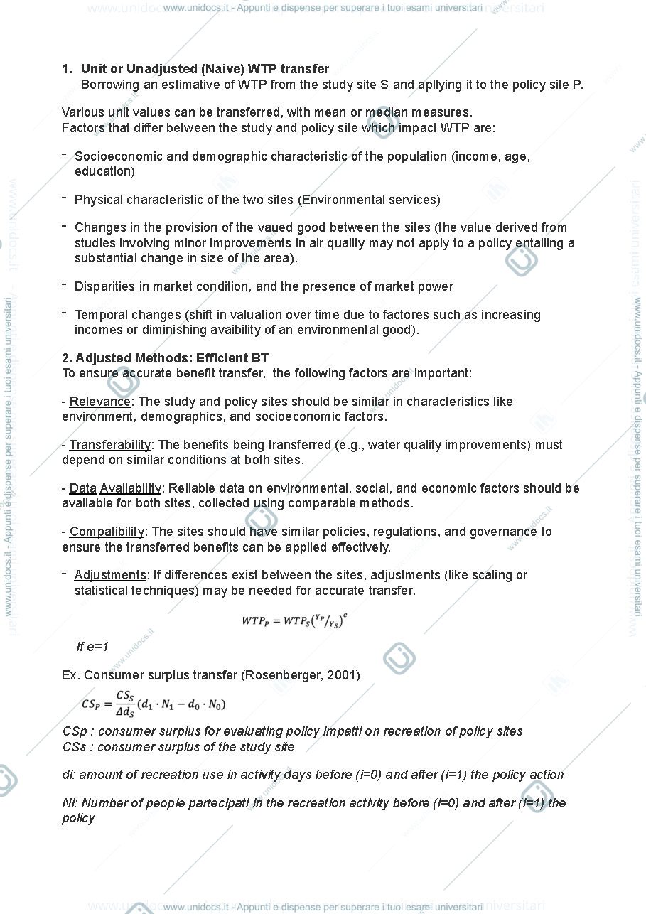Anteprima pagina 3 — Resource valuation and decision making methods - module 2