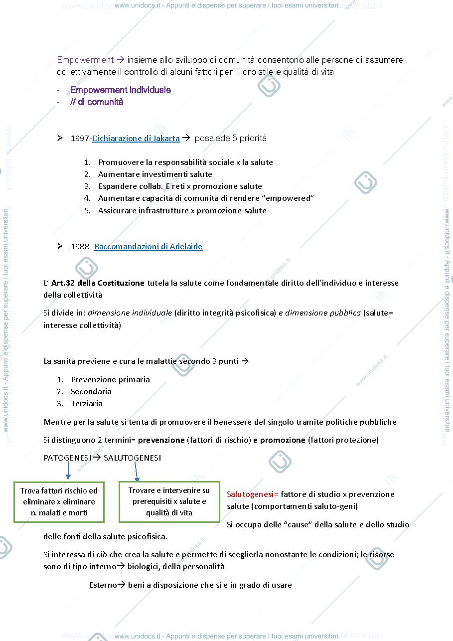 Anteprima pagina 2 — Riassunti TBL 