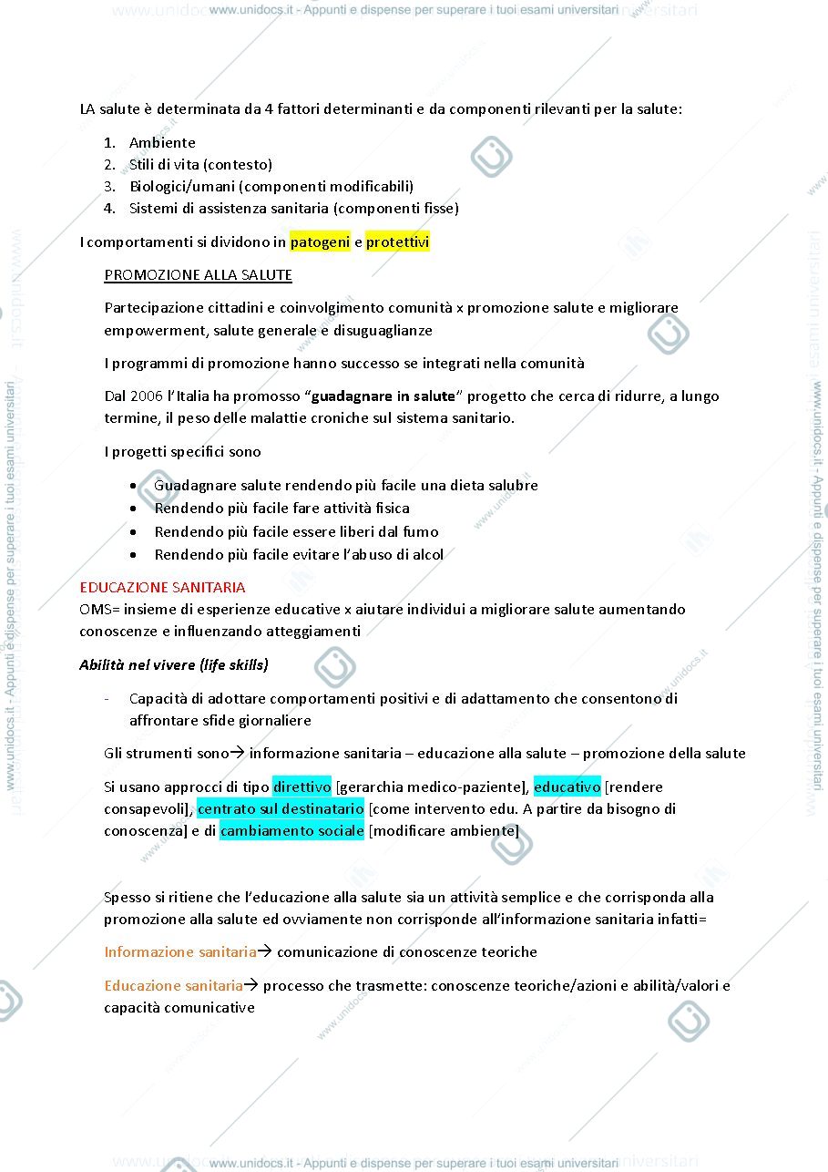 Anteprima pagina 3 — Riassunti TBL 