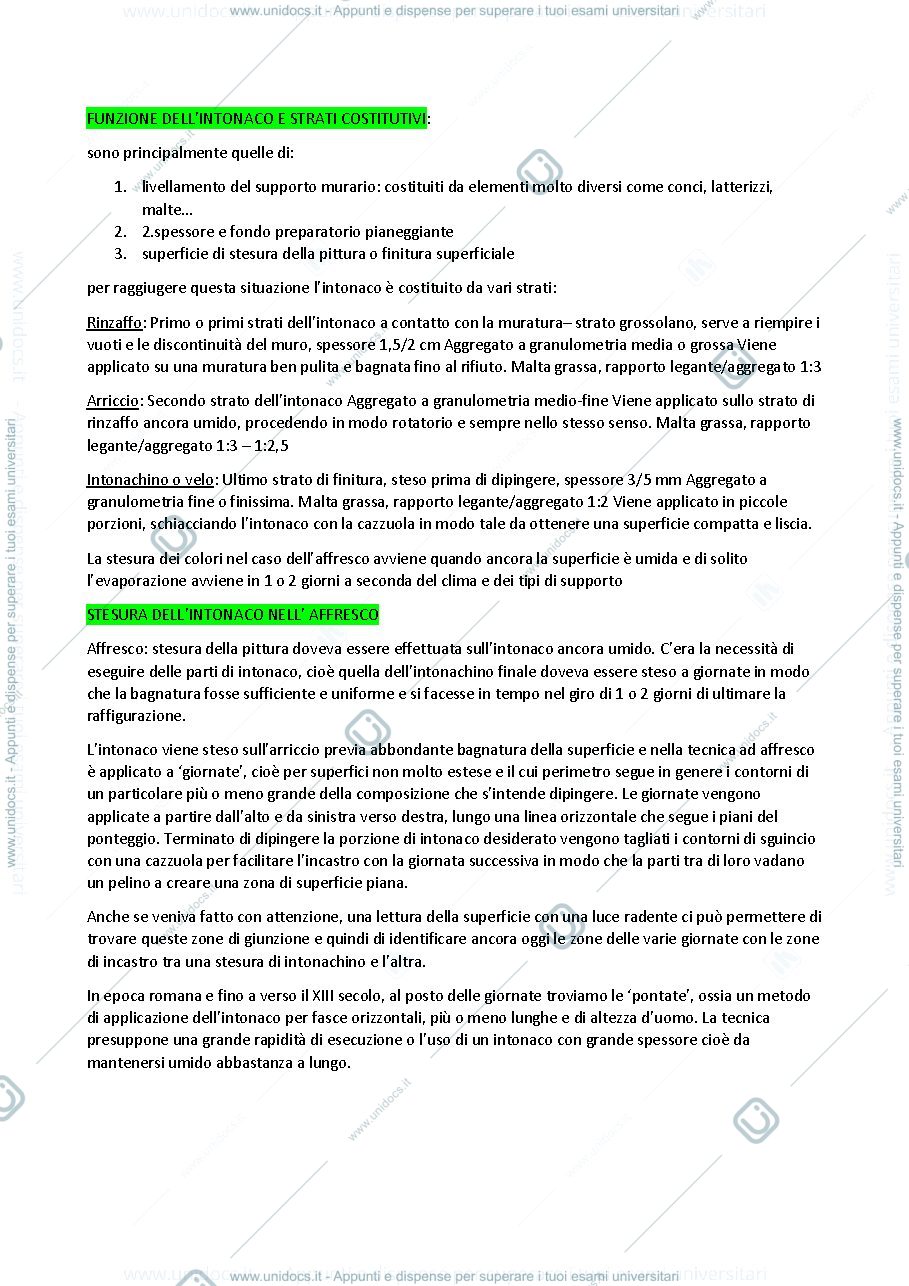 Anteprima pagina 2 — RESTAURO DEI BENI CULTURALI