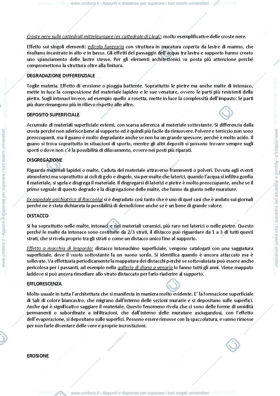 Anteprima pagina 2 — DESCRIZIONE DELLE DEFORMAZIONI DEI BENI
