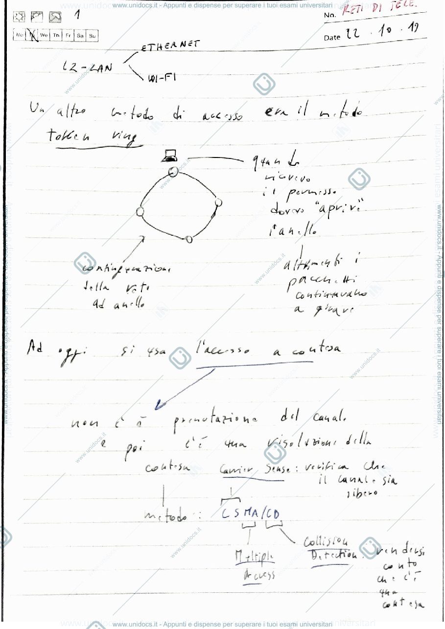 Anteprima pagina 1 — appunti prof: Tornatore Massimo