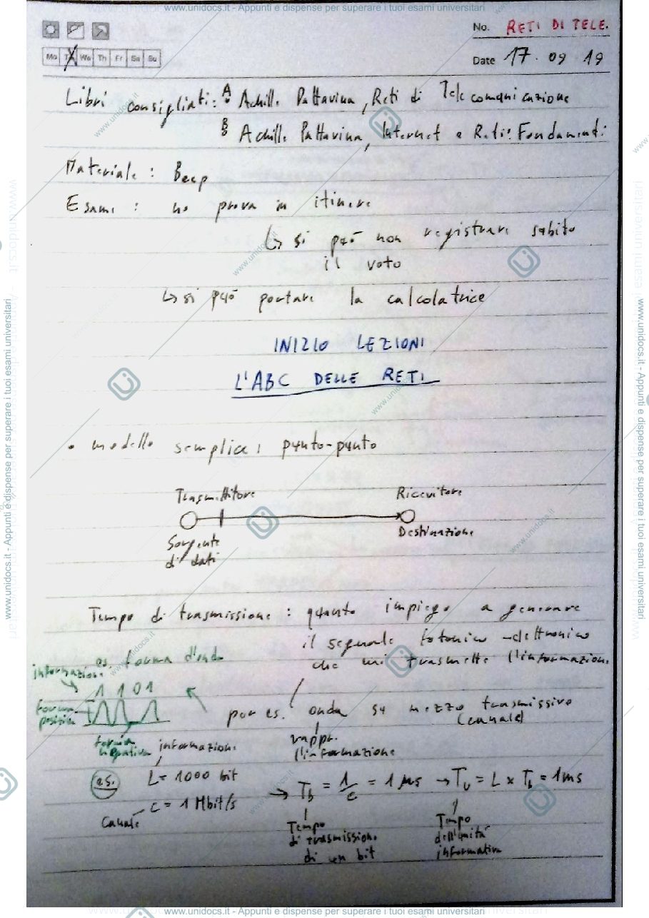 Anteprima pagina 3 — appunti prof: Tornatore Massimo