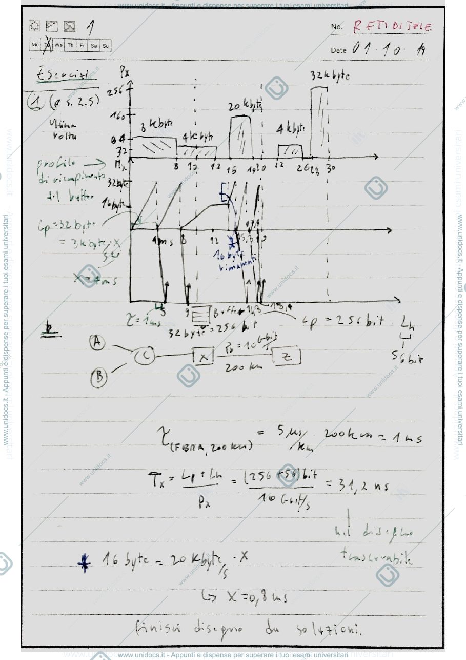 Anteprima pagina 1 — appunti prof: Tornatore Massimo