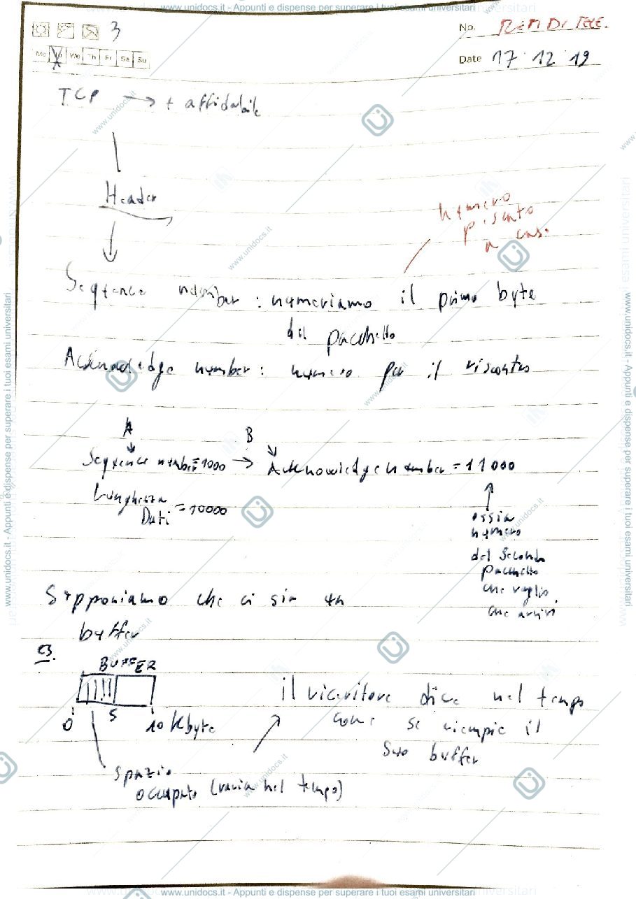 Anteprima pagina 3 — appunti prof: Tornatore Massimo