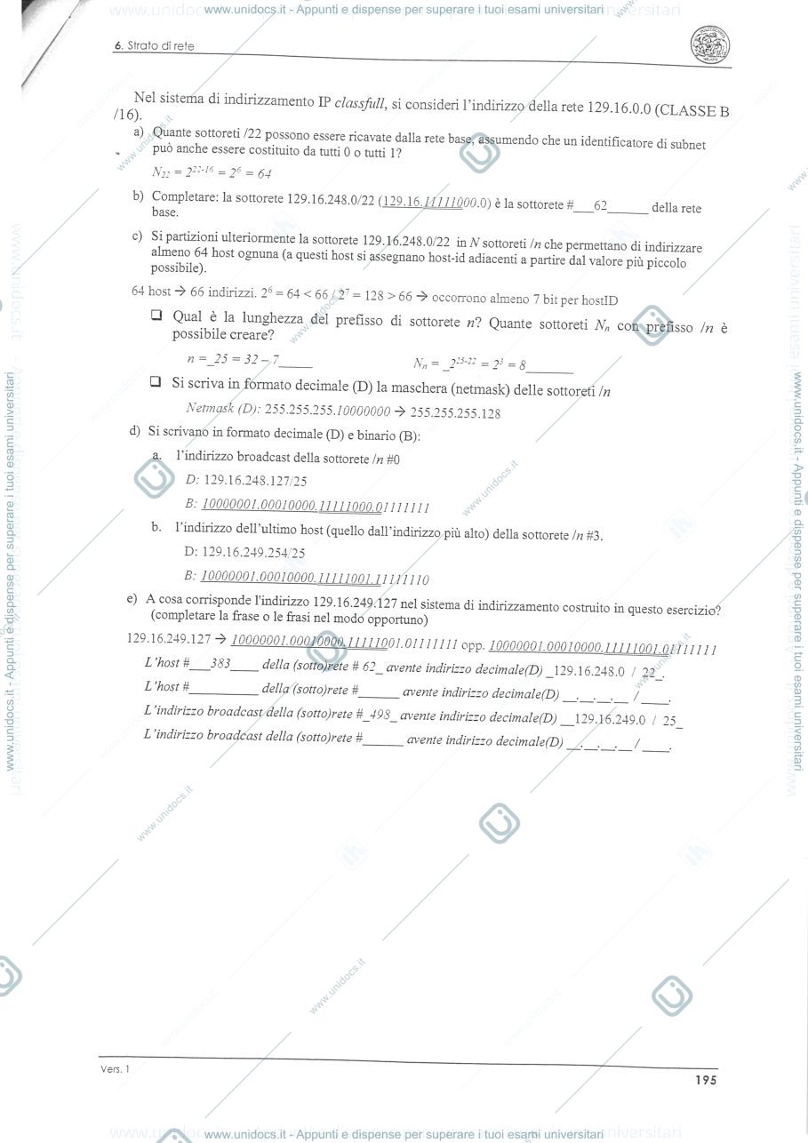 Anteprima pagina 2 — Esercitazione IP (Musumeci)