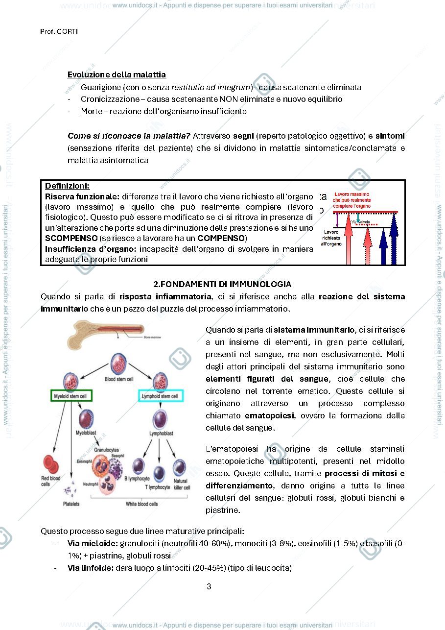 Anteprima pagina 3 — PATOLOGIA GENERALE