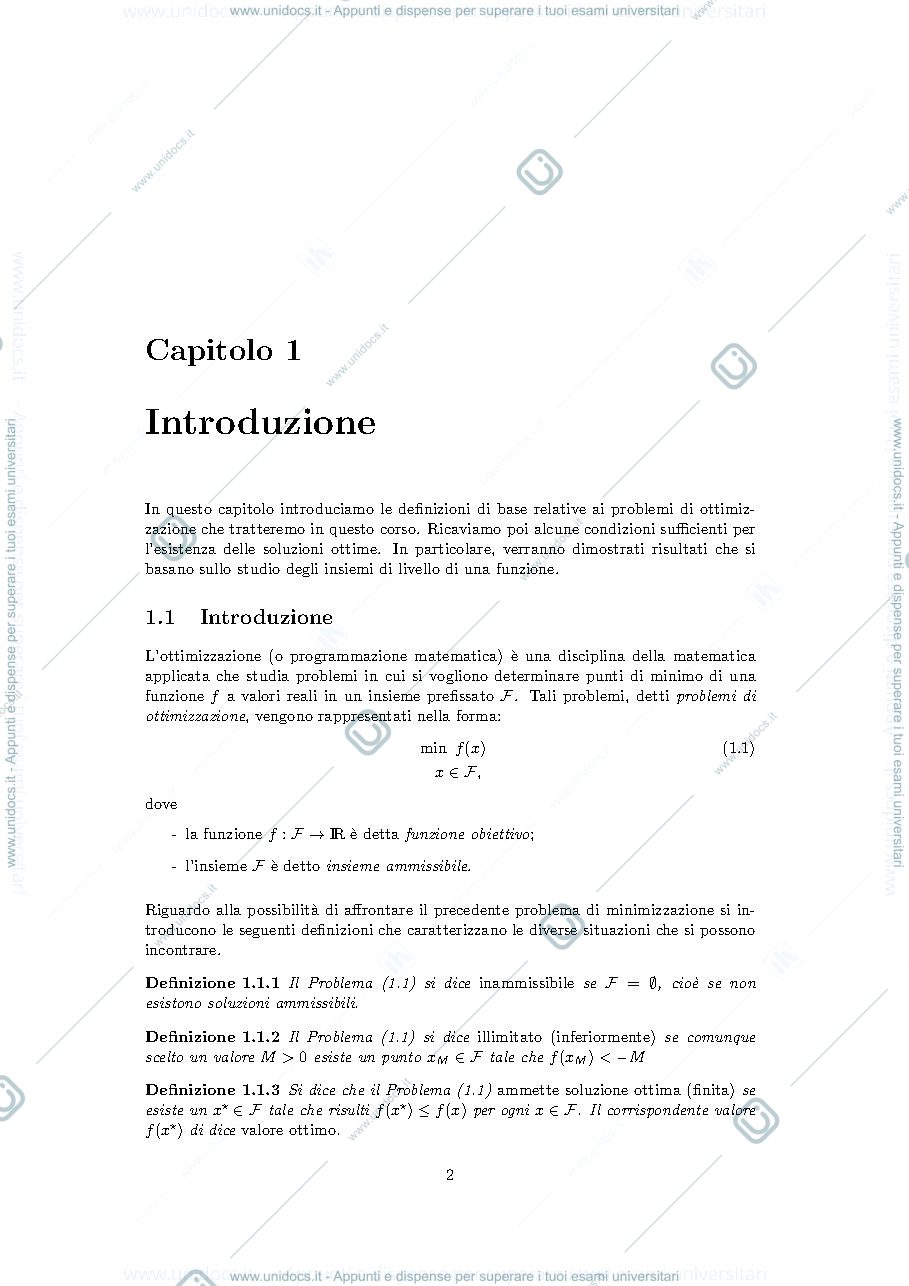 Anteprima pagina 3 — dispense ricerca operativa
