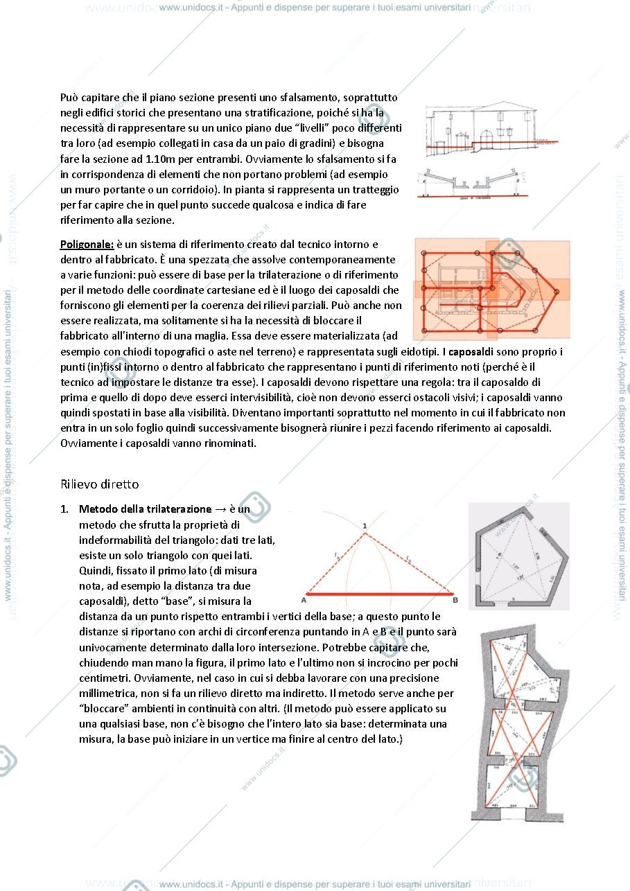 Anteprima pagina 3 — Rilievo dell'architettura e dell'ambiente urbano - Appunti ed esercitazioni