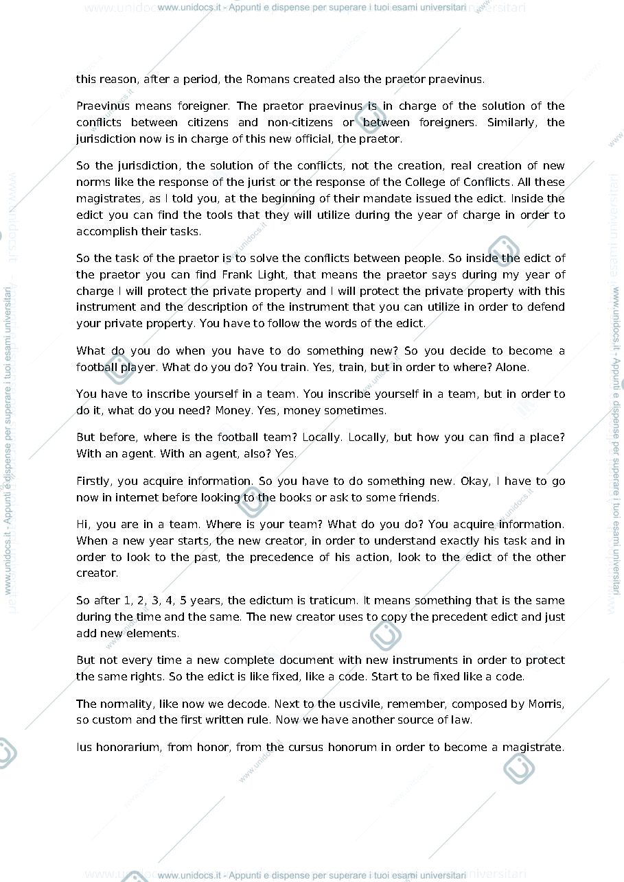 Anteprima pagina 2 — Roman law