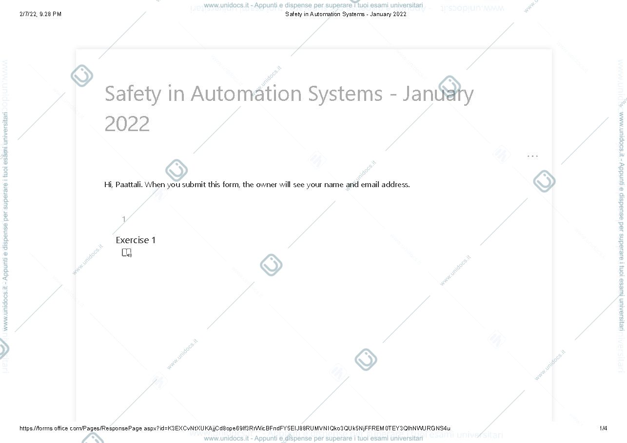 Anteprima pagina 1 — Safety in automation system Jan - 2022