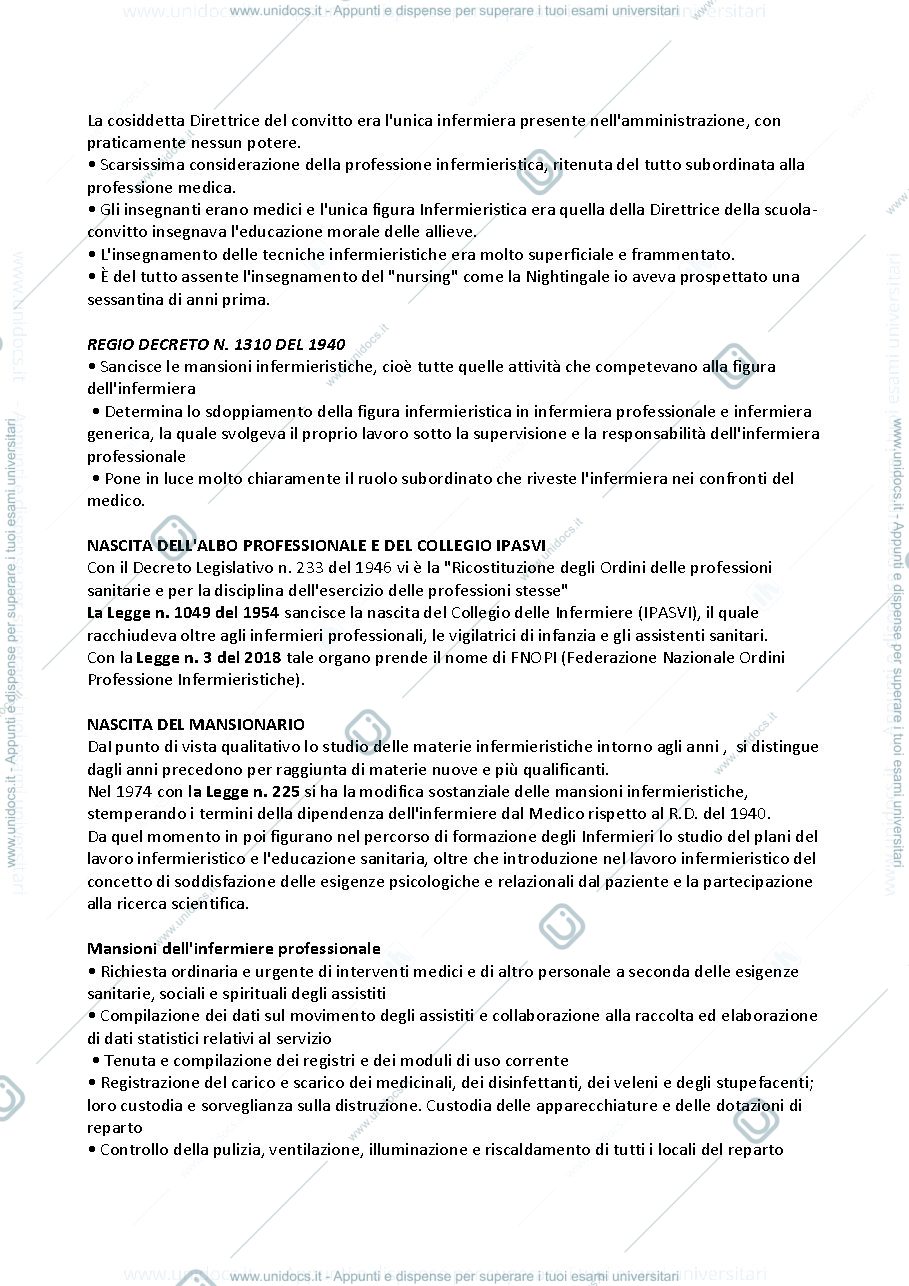 Anteprima pagina 2 — prime lezioni nursing