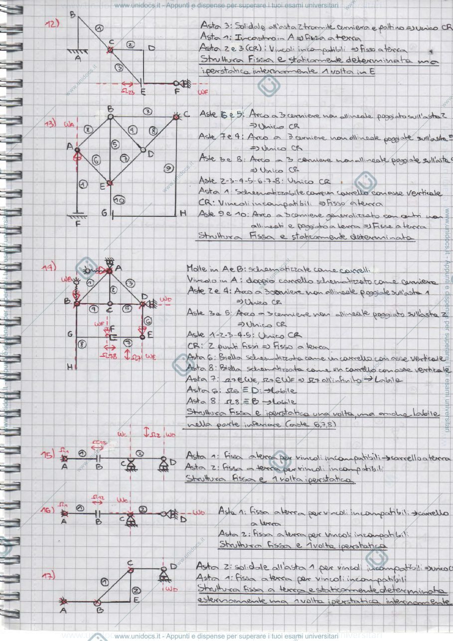 Anteprima pagina 3 — esercizi scienza delle costruzioni