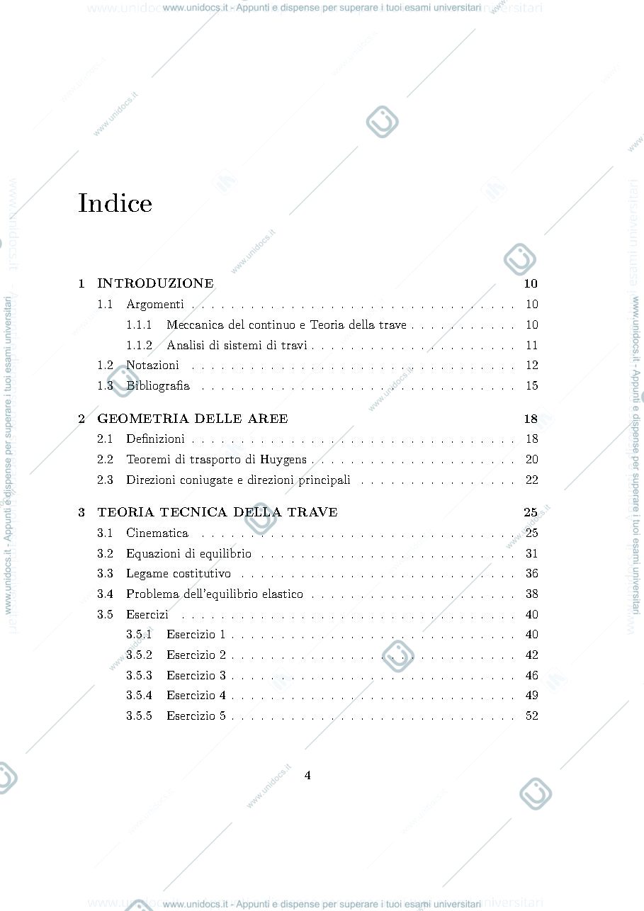 Anteprima pagina 4 — APPUNTI SCIENZA DELLE COSTRUZIONI 