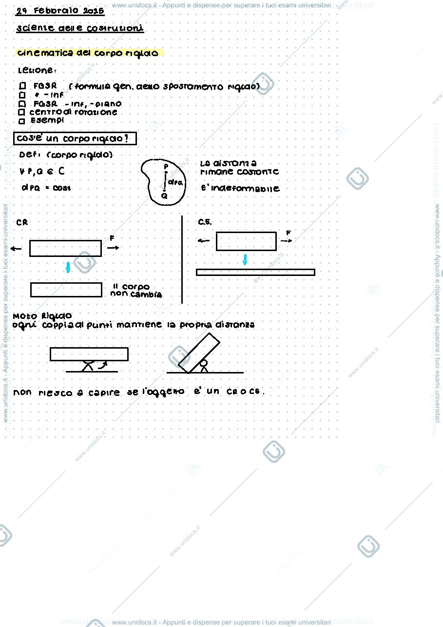 Anteprima pagina 1 — Scienze delle Costruzioni