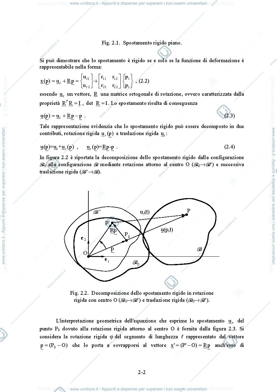 Anteprima pagina 2 — Cinematica del Corpo rigido