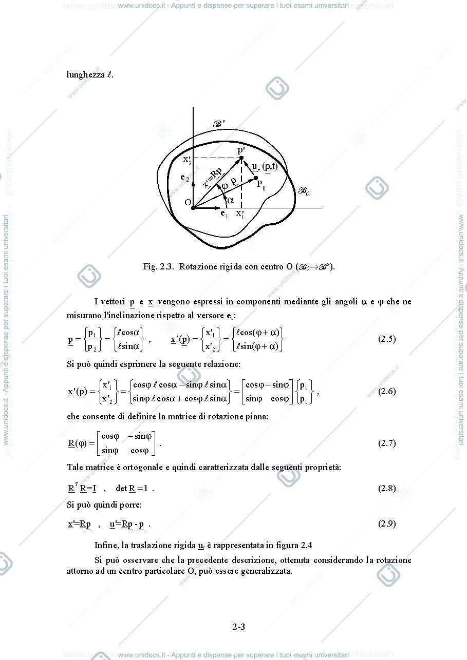 Anteprima pagina 3 — Cinematica del Corpo rigido