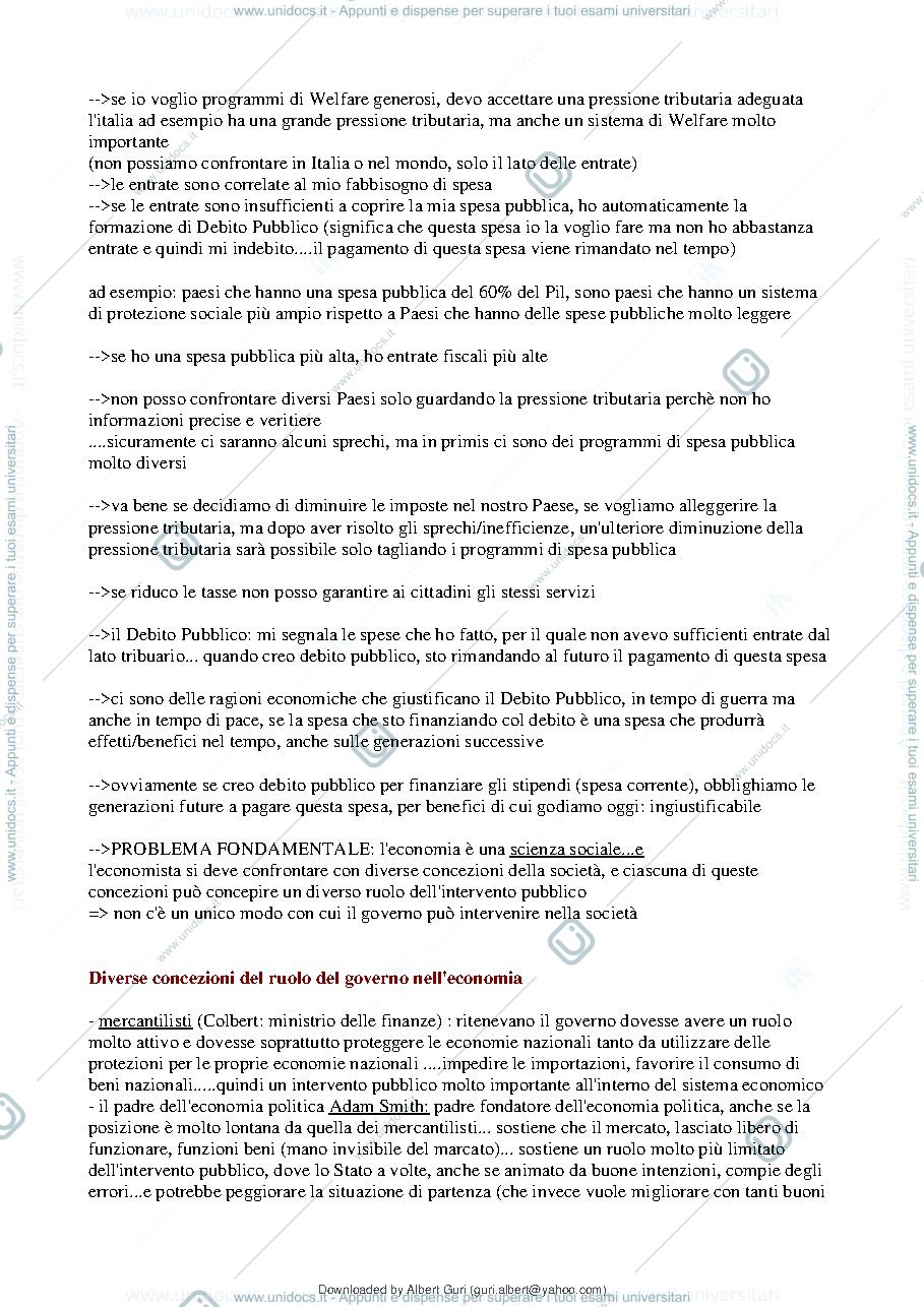 Anteprima pagina 3 — appunti presi sotto universita di bologna.