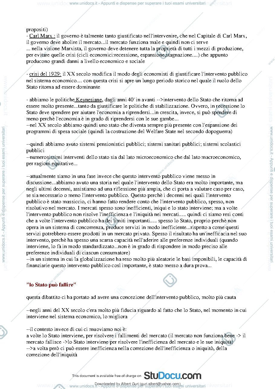 Anteprima pagina 4 — appunti presi sotto universita di bologna.