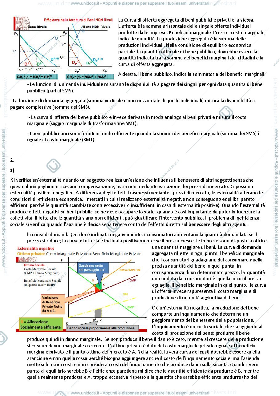 Anteprima pagina 3 — Scienza delle finanze - domande di esame prof. Ugolini Cristina