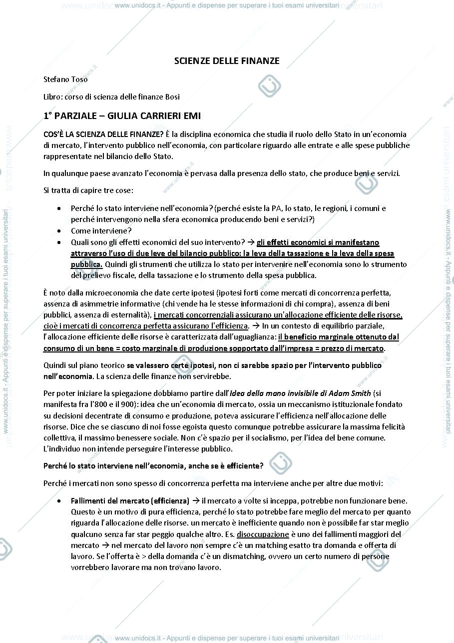 Anteprima pagina 1 — Sdf primo parziale