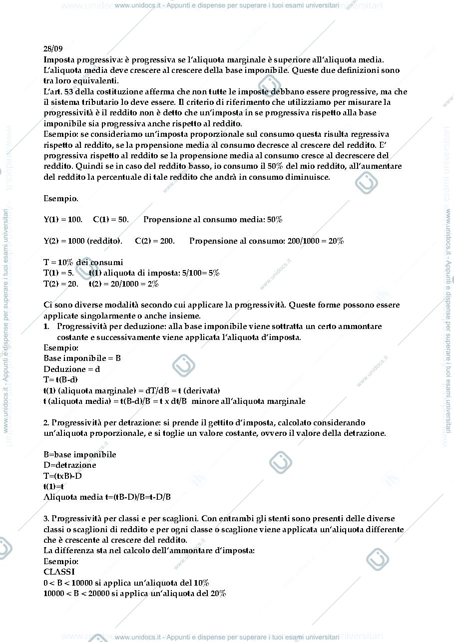 Anteprima pagina 1 — prima e seconda parte di scienza delle finanze