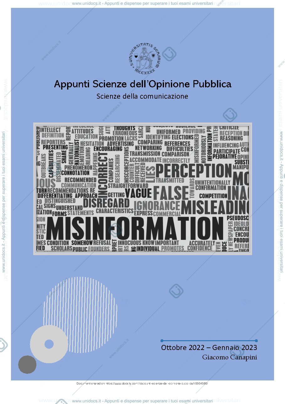 Anteprima pagina 2 — scienze dell'opinione pubblica