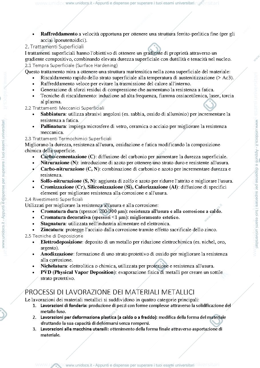 Anteprima pagina 3 — modulo di scienze e tecnologia dei materiali