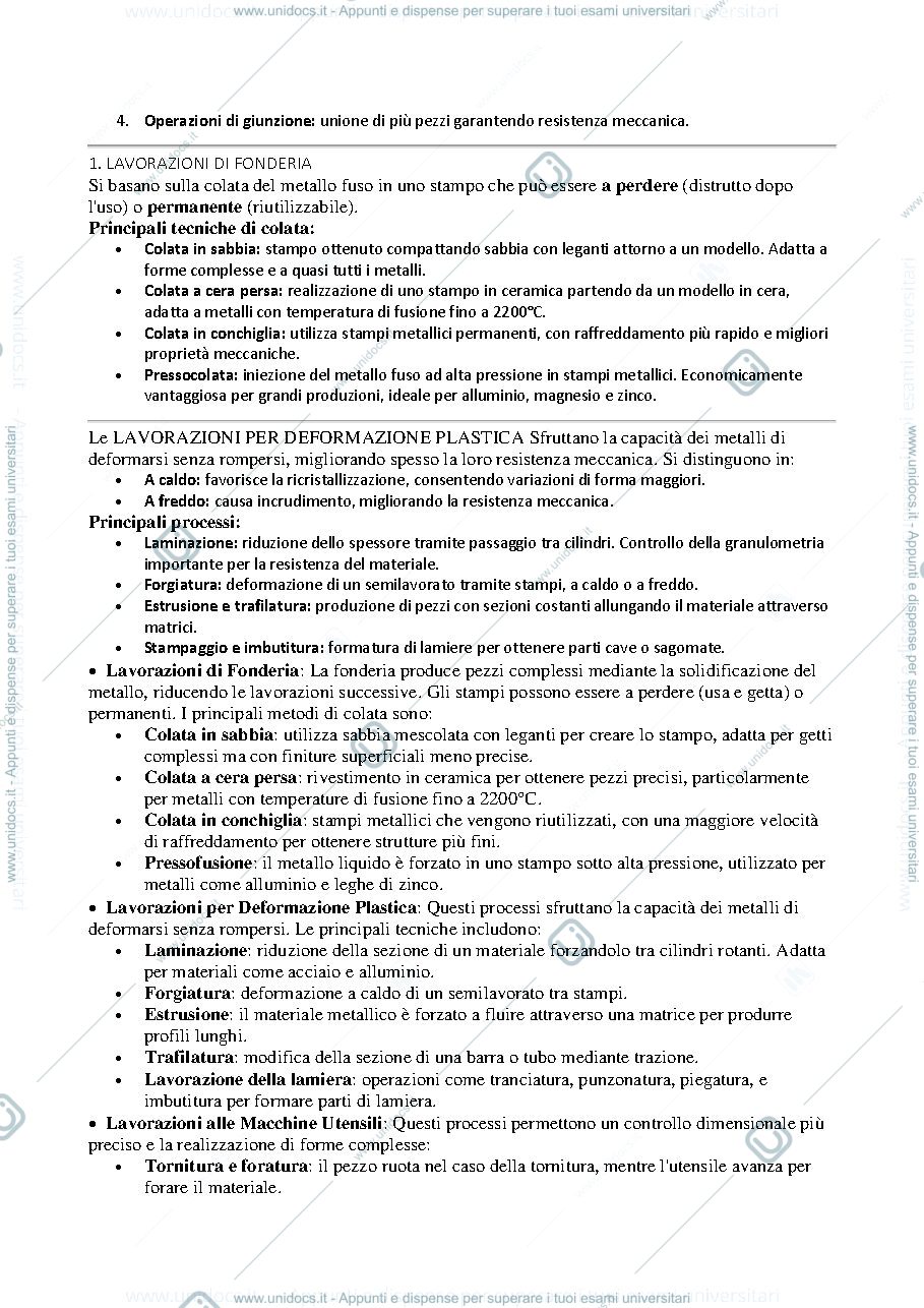 Anteprima pagina 4 — modulo di scienze e tecnologia dei materiali