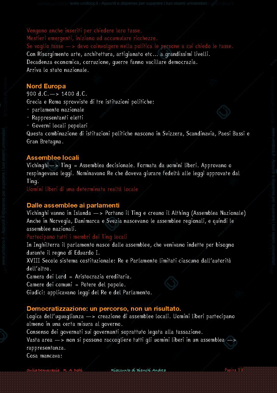 Anteprima pagina 3 — Sulla Democrazia