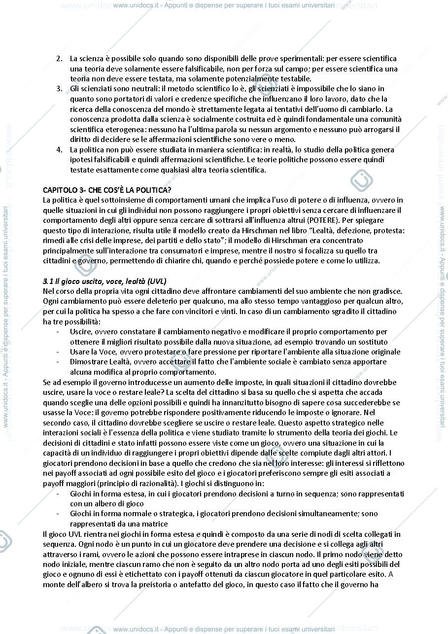 Anteprima pagina 4 — Riassunto completo per la preparazione dell’esame parziale con il prof. Pinto