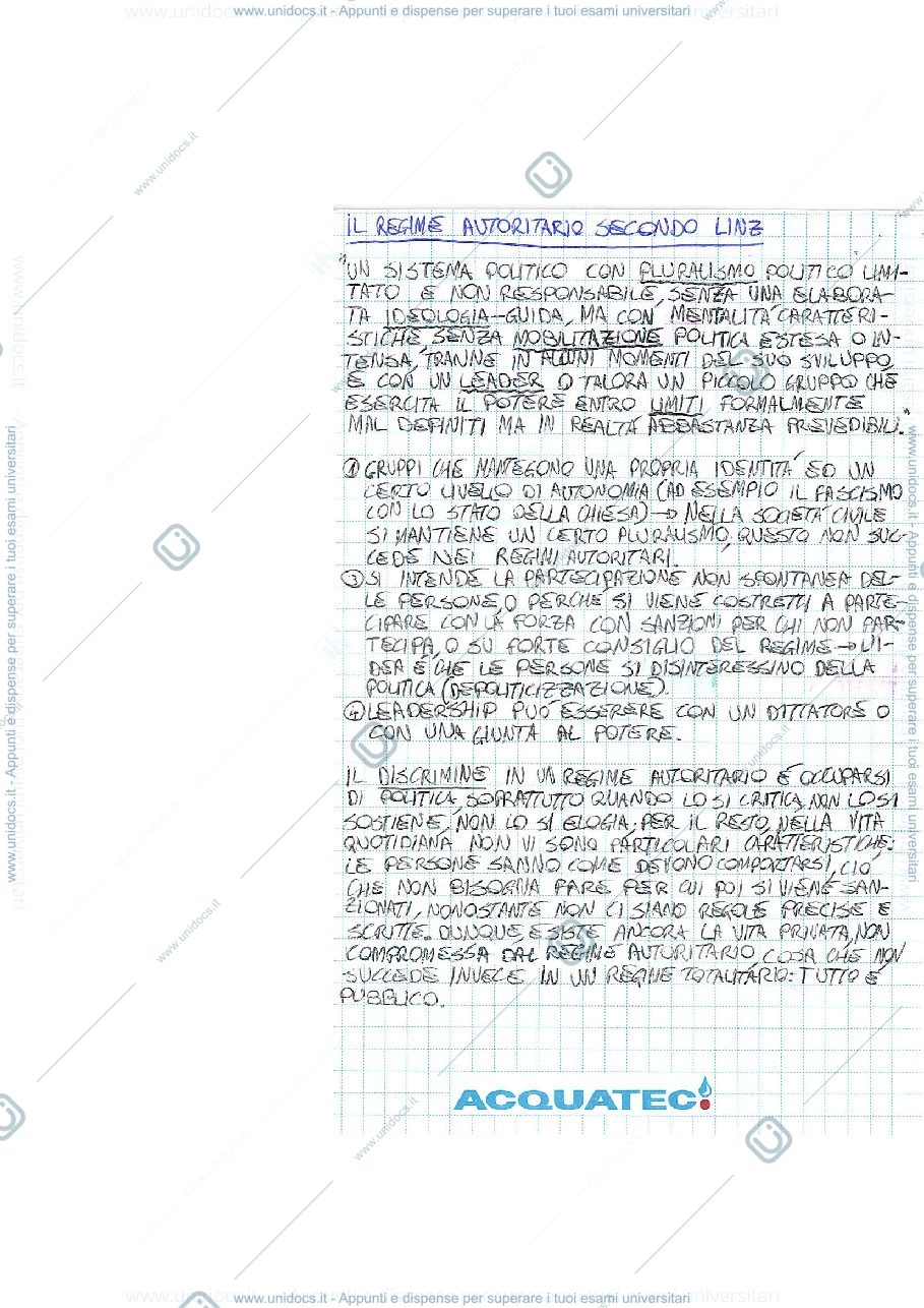 Anteprima pagina 2 — POLITICA COMPARATA (parte 3/7)
