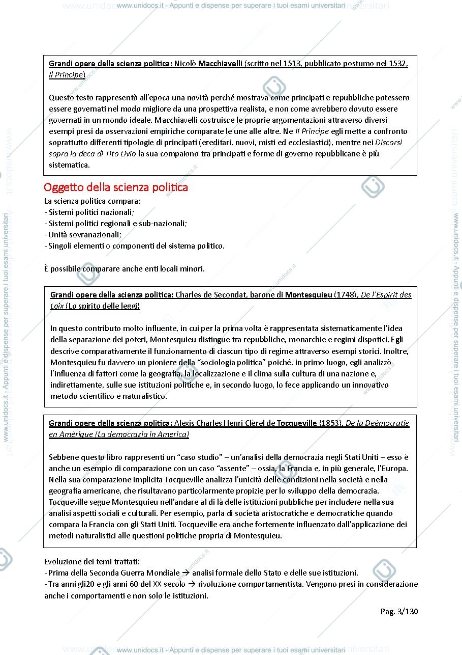 Anteprima pagina 3 — Scienza politica A-K